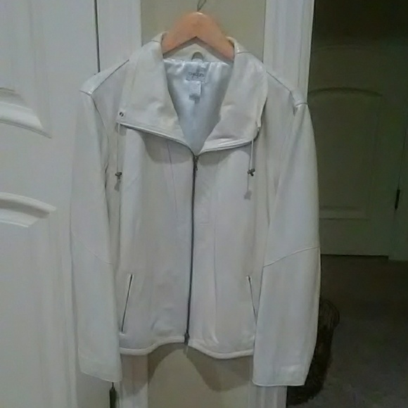 Chico's Jackets & Blazers - Chico's Leather Jacket